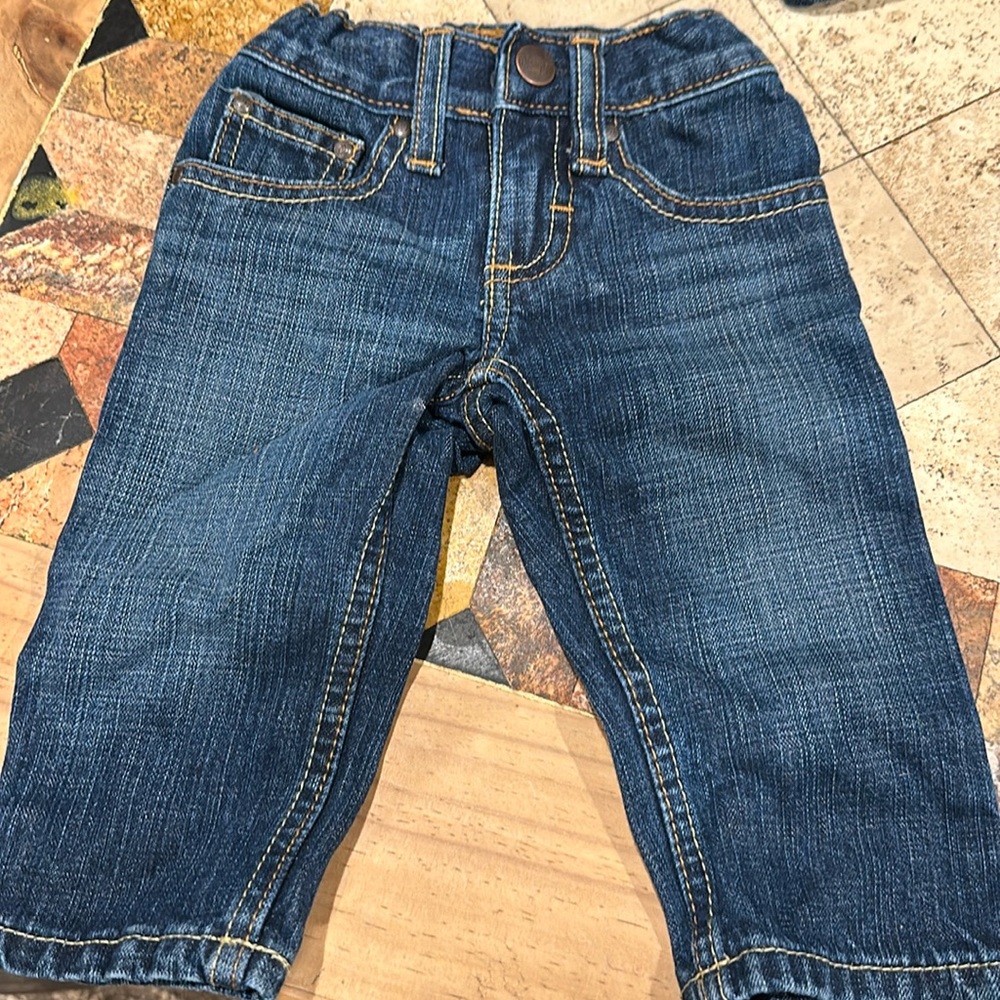 2 pairs of 6-9 month wranglers